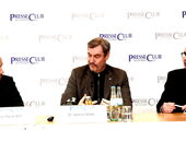 „Foodblogger“ Markus Söder in der Diskussion mit den Vorsitzenden des PresseClub München.