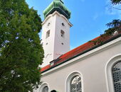 Kirche St. Georg in München-Bogenhausen. Foto: Hildegard Tröger.