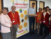 Besuch bei der Lottozentrale am 28.05.2025. Foto: Johann Schwepfinger.