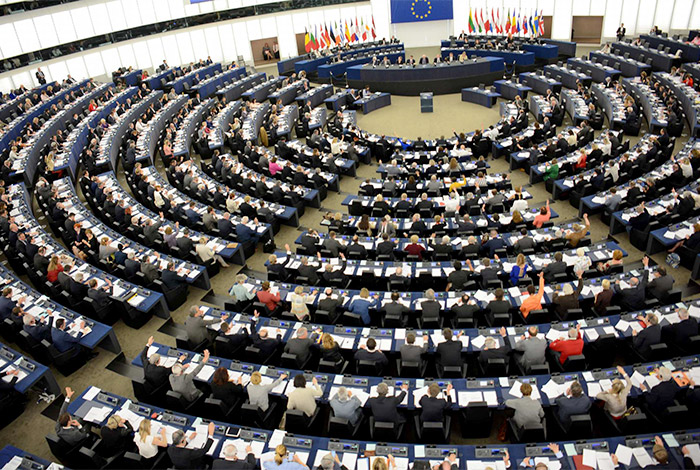 Informationsfahrt des PresseClubs zum Europäischen Parlament nach Straßburg. Foto: Hans Schwepfinger.