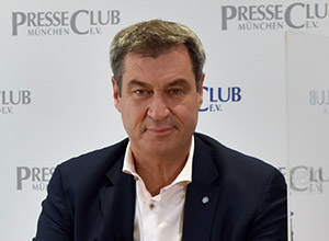PresseClub-Gespräch mit Ministerpräsident Dr. Markus Söder