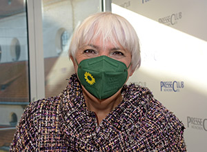 Claudia Roth im PresseClub-Gespräch