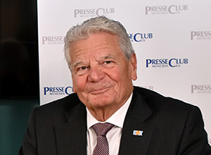 PresseClub-Gespräch mit Bundespräsident a. D. Joachim Gauck