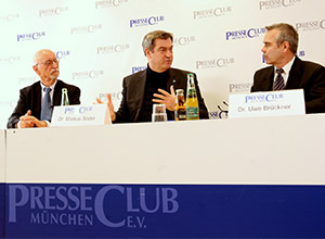 PresseClub-Gespräch mit Ministerpräsident Dr. Markus Söder