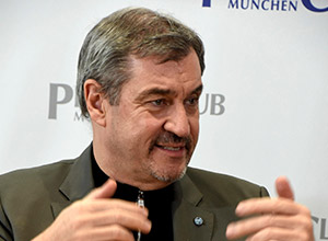 Ministerpräsident Bayerns Dr. Markus Söder