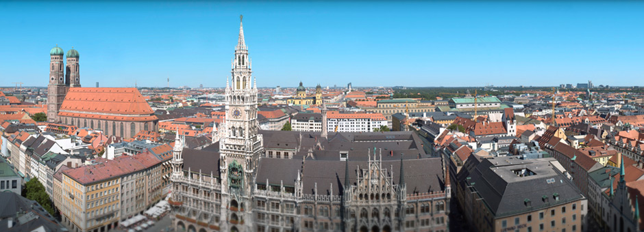 Sie planen eine Pressekonferenz und suchen die passende Location? Buchen Sie unsere repräsentativen Räume hoch über dem Marienplatz!